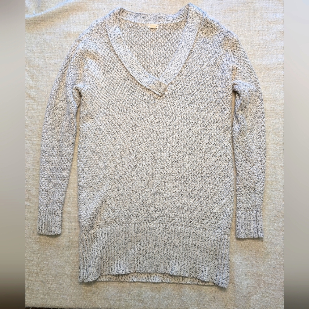 V-neck Knit Women's Sweater
